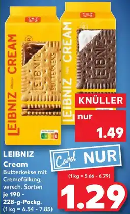 Kaufland LEIBNIZ Cream Angebot