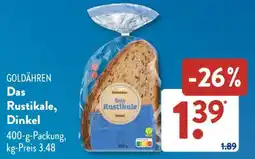 Aldi Süd GOLDÄHREN Das Rustikale, Dinkel Angebot