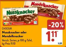 Aldi Süd CHOCEUR Nussknacker oder Mandelknacker Angebot