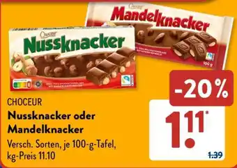 Aldi Süd CHOCEUR Nussknacker oder Mandelknacker Angebot