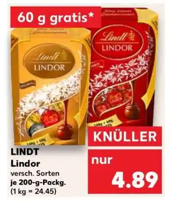 Kaufland Lindt Lindor Angebot