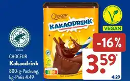 Aldi Süd CHOCEUR Kakaodrink Angebot