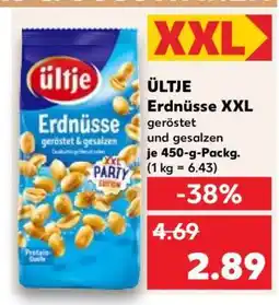 Kaufland ÜLTJE Erdnüsse XXL Angebot