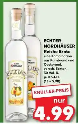 Kaufland Echter Nordhäuser Reiche Ernte Angebot