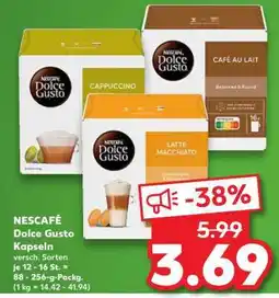 Kaufland Nescafé Dolce Gusto Kapseln Angebot