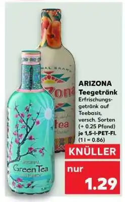 Kaufland ARIZONA Teegetränk Angebot