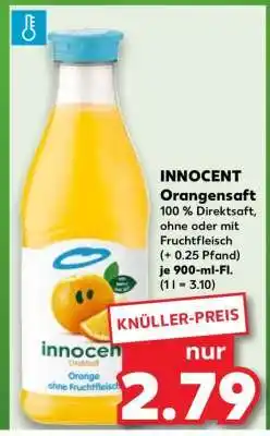 Kaufland INNOCENT Orangensaft Angebot