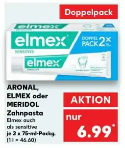 Kaufland ARONAL, ELMEX oder MERIDOL Angebot