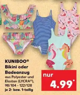 Kaufland KUNIBOO Bikini oder Badeanzug Angebot