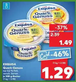 Kaufland EXQUISA Quark-Genuss Angebot