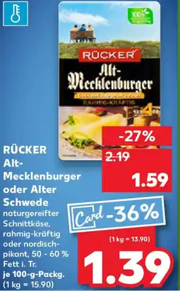 Kaufland Rücker Alt Mecklenburger oder Alter Schwede Angebot