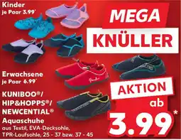 Kaufland KUNIBOO / HIP&HOPPS / NEWCENTIAL Aquaschuhe Angebot