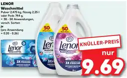 Kaufland Lenor Waschmittel Angebot