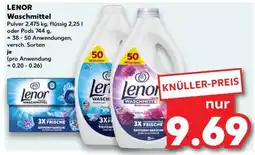 Kaufland Lenor Waschmittel Angebot