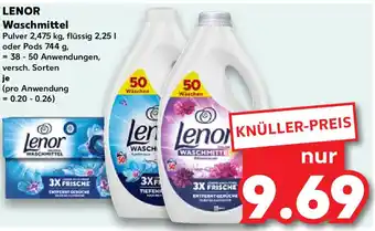 Kaufland Lenor Waschmittel Angebot
