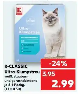Kaufland K-CLASSIC Ultra-Klumpstreu Angebot
