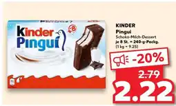 Kaufland KINDER Pingui Angebot