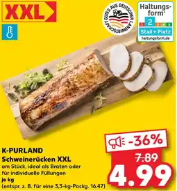 Kaufland K-PURLAND Schweinenacken/-kamm XXL Angebot