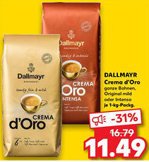 Kaufland Dallmayr Crema d’Oro Angebot