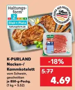 Kaufland K-PURLAND Nacken-/ Kammkotelett Angebot