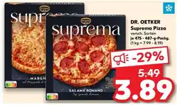 Kaufland DR. OETKER Suprema Pizza Angebot