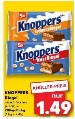 Kaufland Knoppers Riegel Angebot