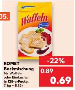 Kaufland KOMET Backmischung Angebot