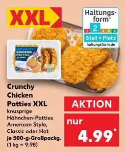 Kaufland Crunchy Chicken Patties XXL Angebot