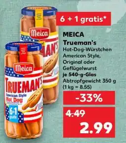 Kaufland MEICA Trueman's Angebot