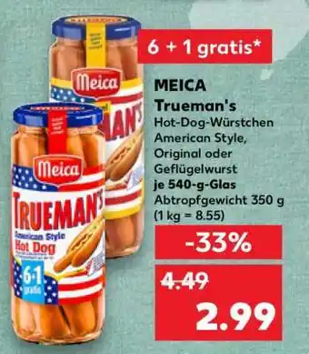 Kaufland MEICA Trueman's Angebot