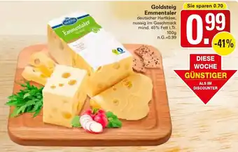 WEZ Goldsteig Emmentaler Angebot