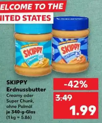 Kaufland SKIPPY Erdnussbutter Angebot