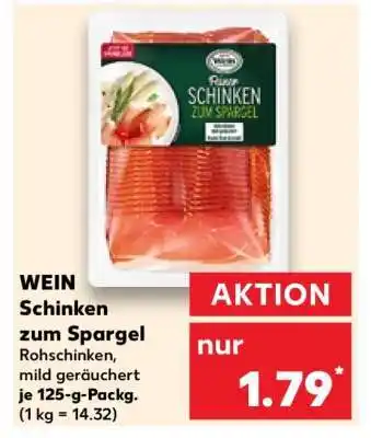 Kaufland WEIN Schinken zum Spargel Angebot