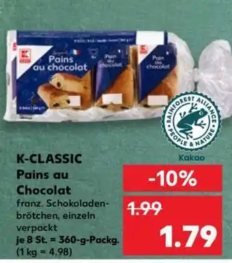 Kaufland K-CLASSIC Pains au Chocolat Angebot
