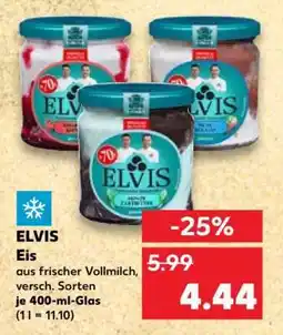 Kaufland Elvis Eis Angebot