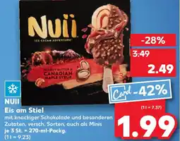 Kaufland NUII Eis am Stiel Angebot