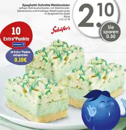 WEZ Schäfer's Spaghetti-Schnitte Waldmeister Angebot