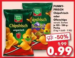 Kaufland FUNNY-FRISCH Chipsfrisch oder Ofenchips Angebot