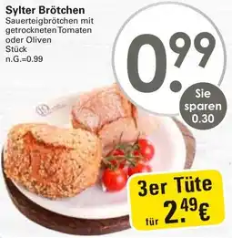 WEZ Sylter Brötchen Angebot