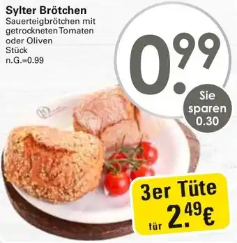 WEZ Sylter Brötchen Angebot