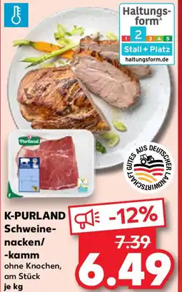 Kaufland K-PURLAND Schinkenschnitzel Angebot