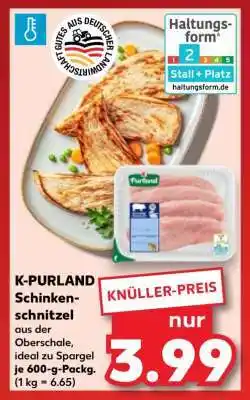 Kaufland K-PURLAND Schinkenschnitzel Angebot