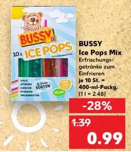 Kaufland BUSSY Ice Pops Mix Angebot