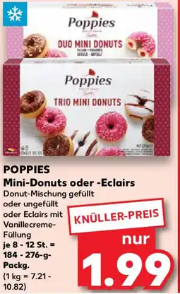 Kaufland POPPIES Mini-Donuts oder -Eclairs Angebot