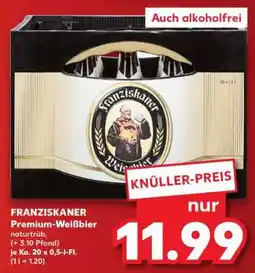 Kaufland FRANZISKANER Premium- Weißbier Angebot