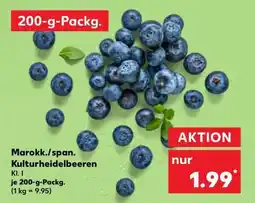 Kaufland Marokk./span. Kulturheidelbeeren Angebot