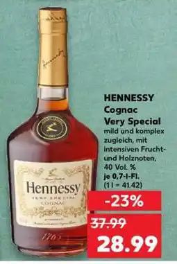 Kaufland HENNESSY Cognac Very Special Angebot