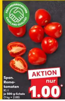 Kaufland Span. Romatomaten Angebot