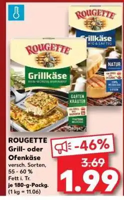 Kaufland ROUGETTE Grill- oder Ofenkäse Angebot