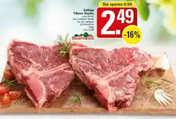 WEZ Bauern Gut Saftige T-Bone Steaks Angebot